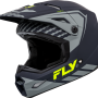Kask Cross FLY Racing Kinetic Manace Fluo/szary